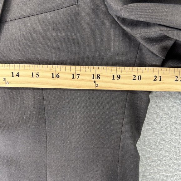 JOHN VARVATOS Mens‎ 40R 2-Button Brown Sports Coat Single Needle Premium Tailor - Picture 5 of 12